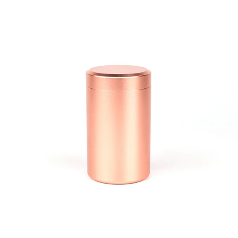 70ml Aluminum Storage Jar Portable Airtight Smell Proof Container Bottle Multipurpose Storage Container for Spices Coffee Tea