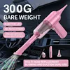 Car vacuum cleaner, mini portable vacuum cleaner, multifunctional, suitable for car, keyboard cleaning, pet hair cleaning