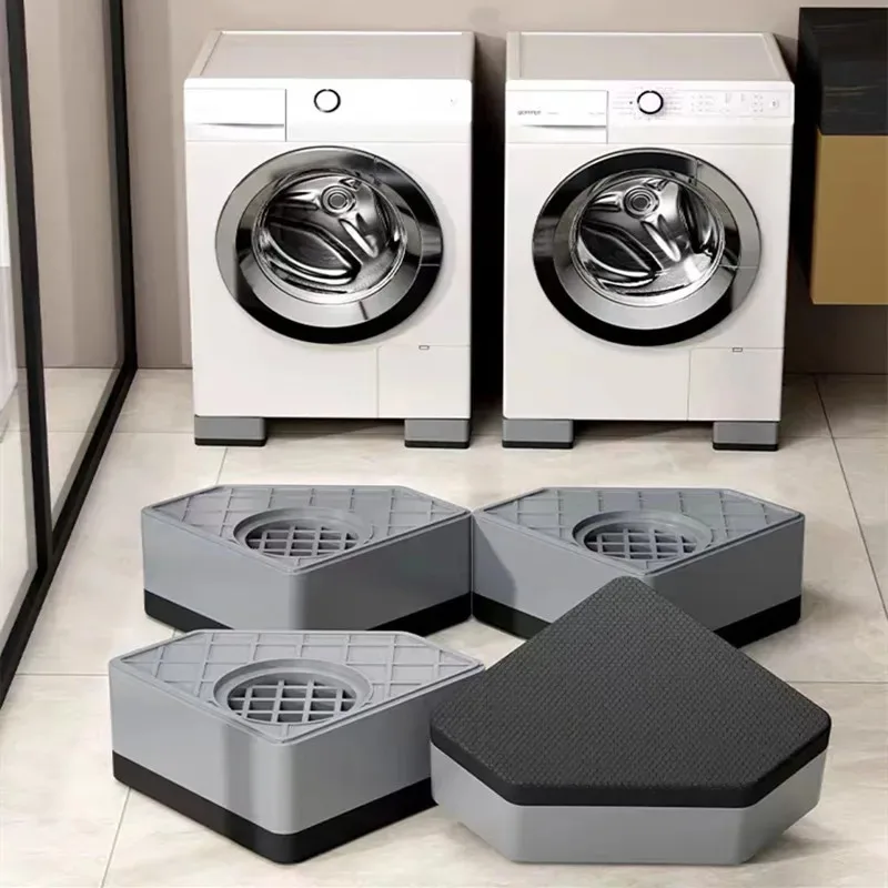 4 قطعة منصات قدم مكافحة الاهتزاز غسالة صدمة وسادة...