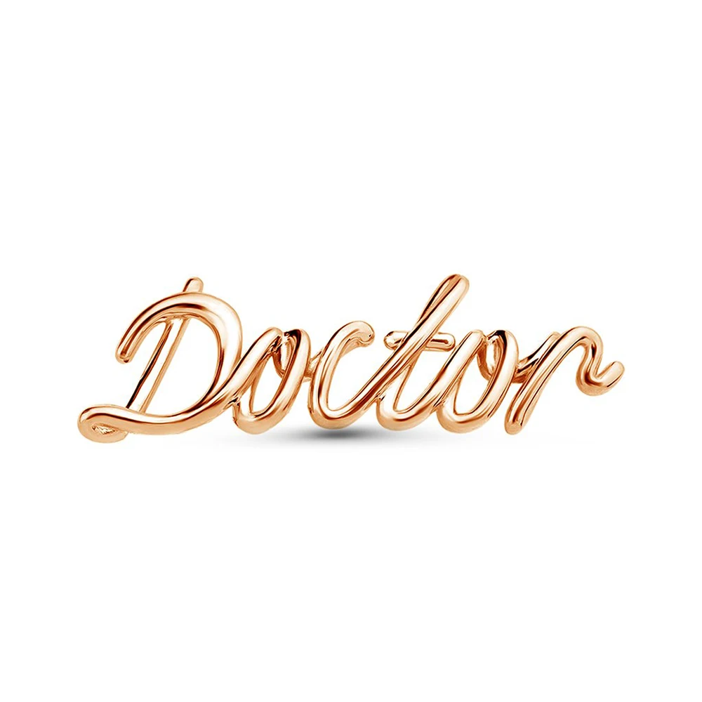 

20 pcs Doctor Pin Brooch Word Lapel Medical Jewelry Name Badge Gift for Doctor Hospital Pin Bulk