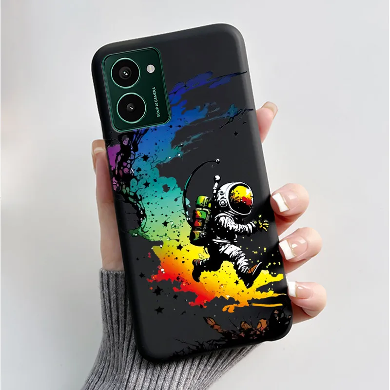 Luxury Fashion Butterfly Flower Painted Black Soft TPU Silicone Phone Case