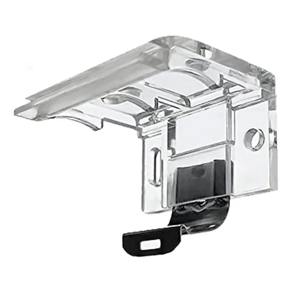 25mm PVC Transparent Concealed Mounting Bracket for Cordless Honeycomb / Pleated Curtains with Metal Clips