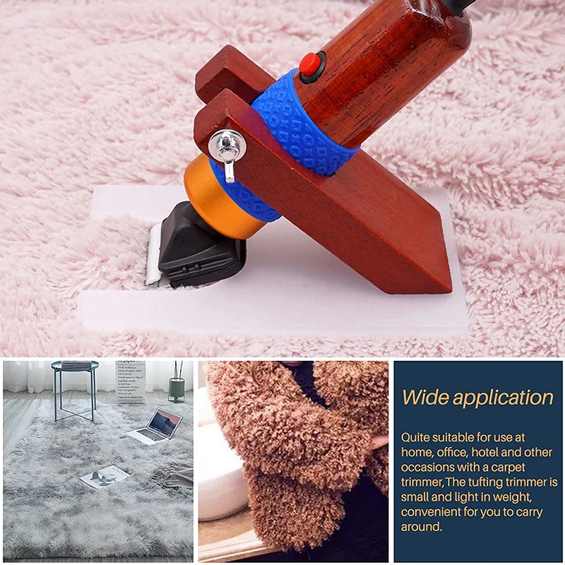 전기 카펫 클리퍼 거치대 솔리드 아크릴 전단 가이드, DIY 조각 러그 터프팅..