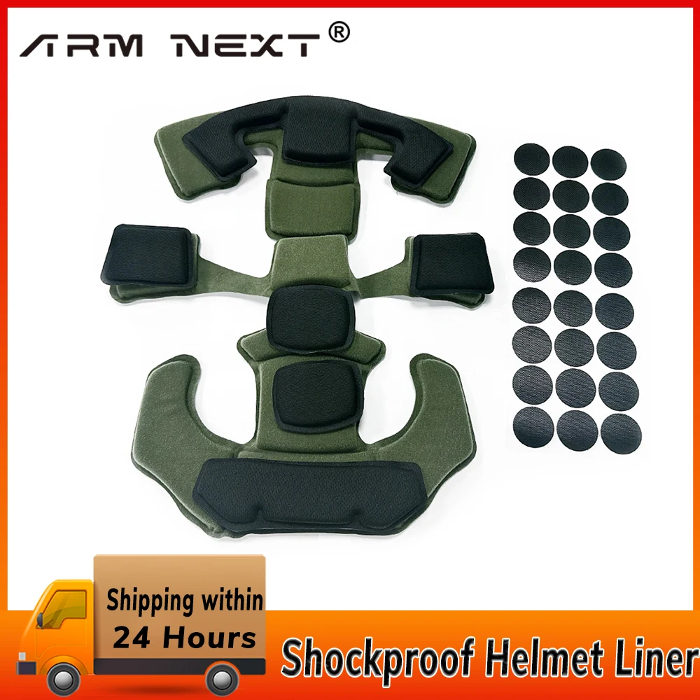 UpgradeShockproofHelmetLinerCushionSetHelmetsInnerPadsKit