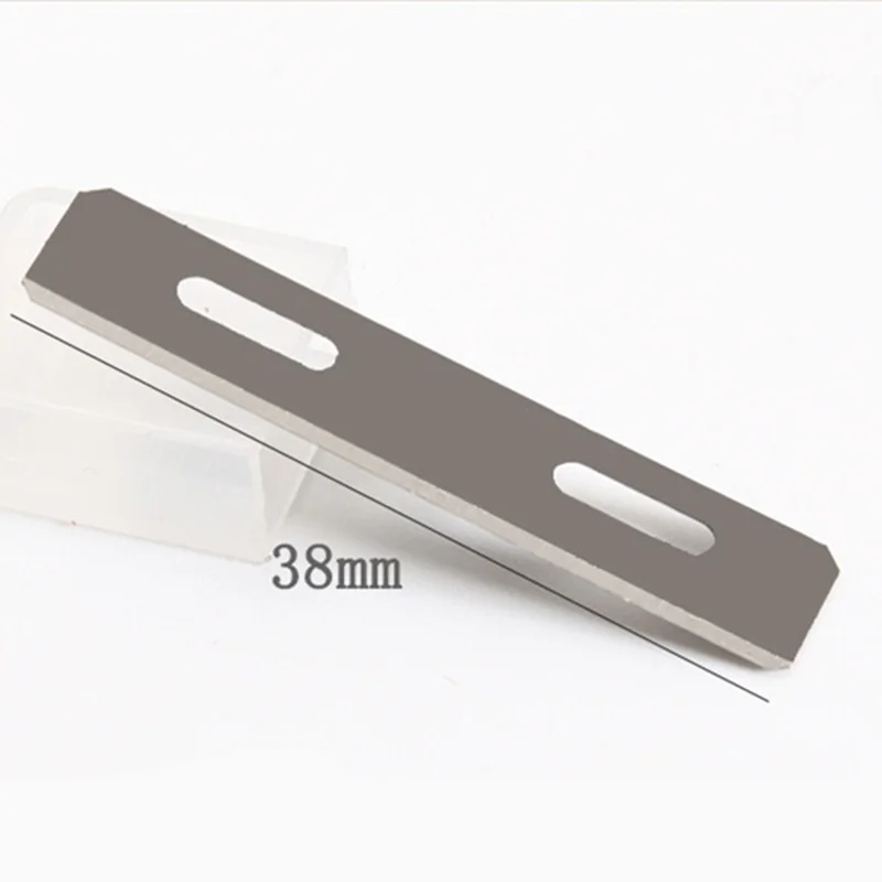 10Pcs 가죽 조각 칼 블레이드 DIY 수제 가죽 칼 트렌치 얇은 전문 가죽 절단 블레이드