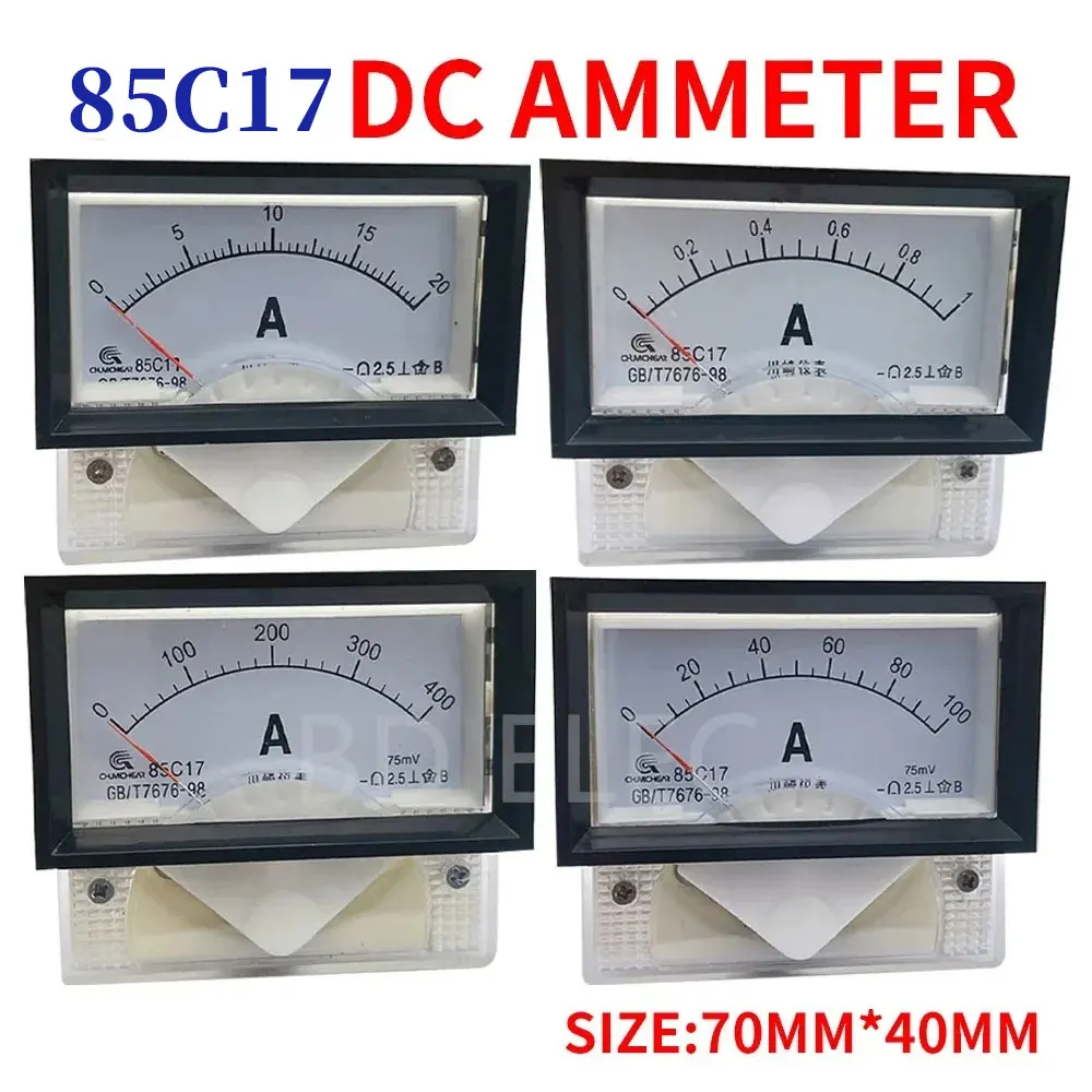 

Амперметр постоянного тока 85C17 1A 2A 3A 5A 10A 15A 20A 30A 50A 75A 100A амперметр ток измеритель тока тестер