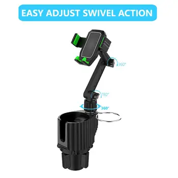 Car Ph Mount Stand Holder Adjustable Ph Cradle Stand for Car Spare Parts 5