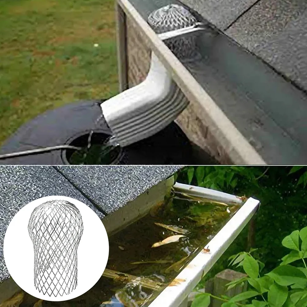 Gutter Filter Leaf-blocking Anti-blocking 3Inch Eaves Roof Drainage Pipe Floor Drain Cleaning Accessories