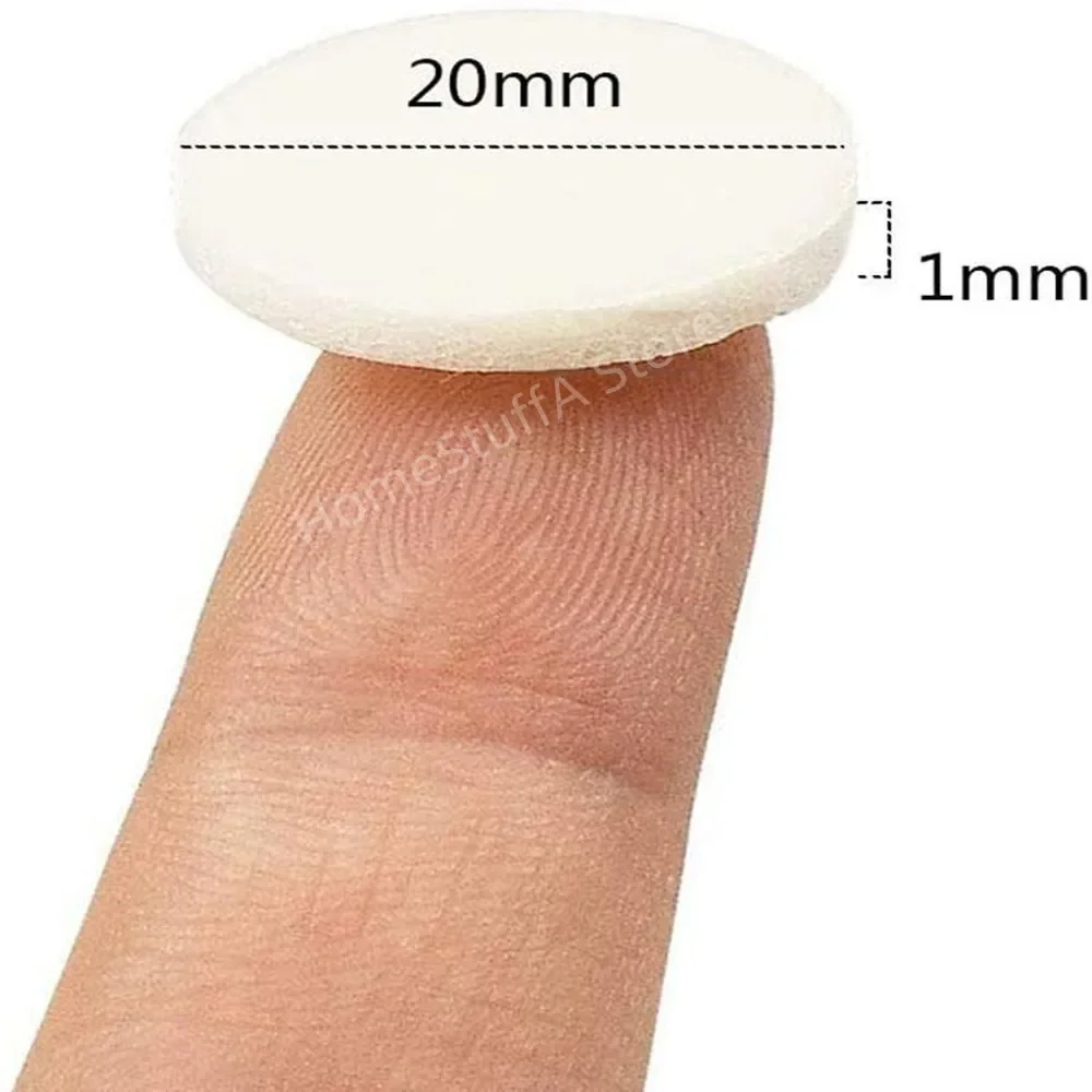 Candle Wick Stickers 100 Dots 20mm Candle Wick Stickers Candle Making Sticker Heat Resistance Double-sided Stickers for Wax Fixed DIY Making