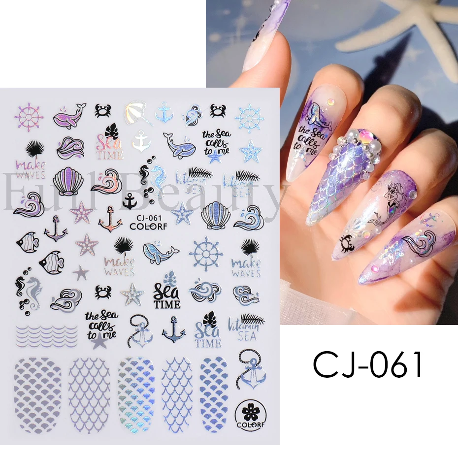 Generic 50 Sheet 3D Nail Art Stickers Mix Color Floral Design @ Best Price  Online | Jumia Kenya