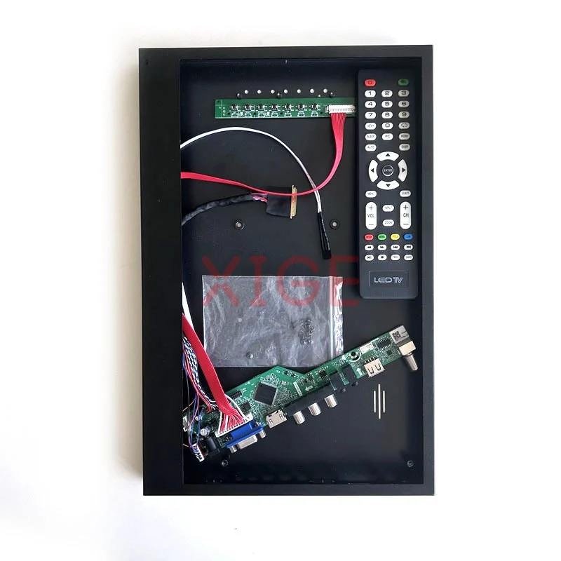 

Металлическая флейта и плата драйвера контроллера для HB140WX1/HT140WXB LVDS 40-Pin 1366*768 Комплект «сделай сам» ТВ аналоговая сигнальная панель USB + AV + HDMI + VGA 14"
