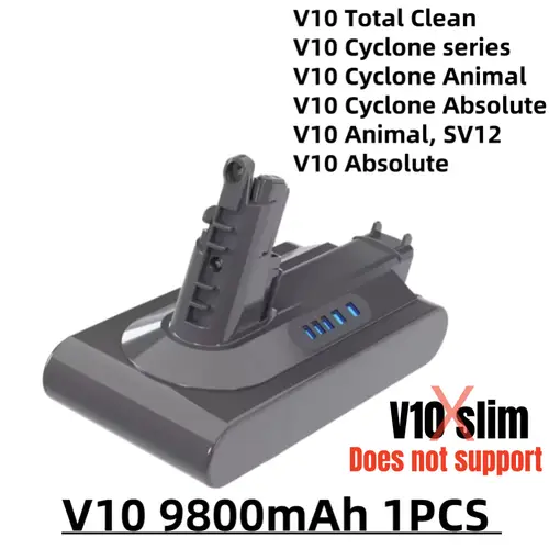 100%New Compatible with Dyson V10 V8  V11 V15 V7 V6 Series SV07 SV09 SV10 DC62 Vacuum Cleaner rechargeable battery - Image 10