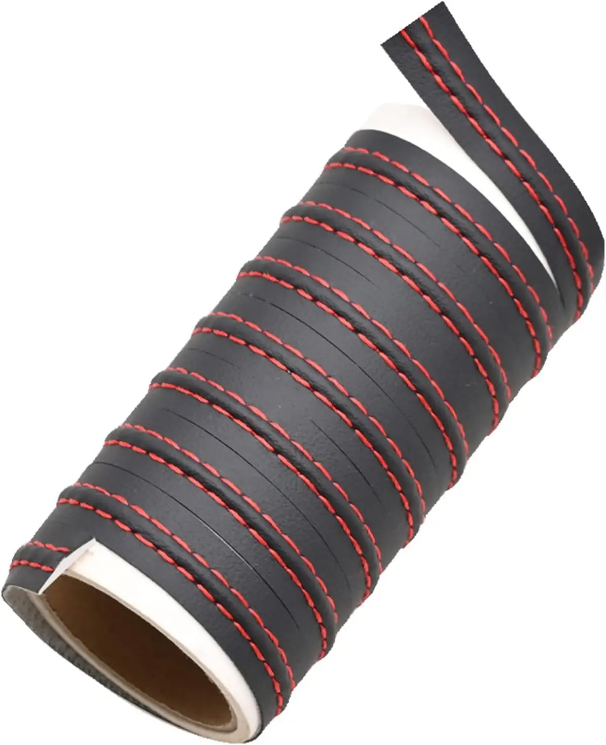 Self Adhesive Leather Sticker Self-Adhesive Car Interior Trim PU Leather Strip Universal Car Interior Moulding Leather Trim Line Door Dashboard Seam Strips