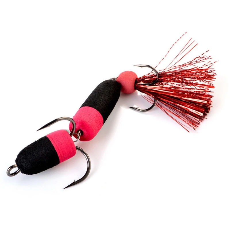Mandula Polychrome Fishing Lure Soft Lures Foam Bait Swimbait Wobbler Bass Pike Lure Artificial Baits with 2 Treble Hooks fishing lure