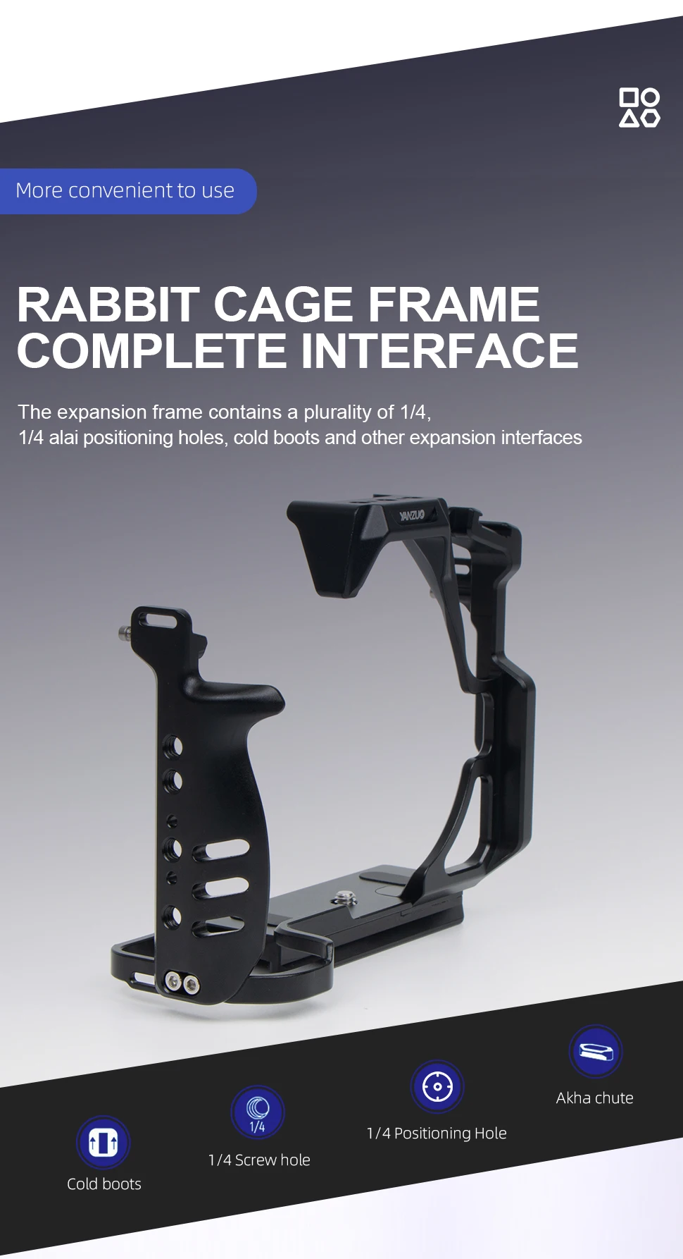 Camera Bracket Parts for Nikon Z8 Quick Release Brackets Protective Frame Profes