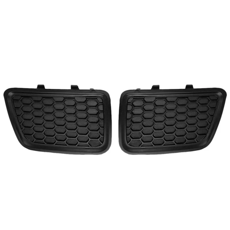 1 Pair LH+RH Front Lower Grille Tow Hook Cover Insert Bezel For Jeep Grand Cherokee 2014- 68143099AC 68143098AC