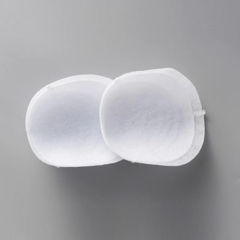 5쌍 두꺼운 15mm 겨울용 정장 어깨 패드 편안한 장 바늘형 흰색 면 거북등 모양 코트 어깨 패드