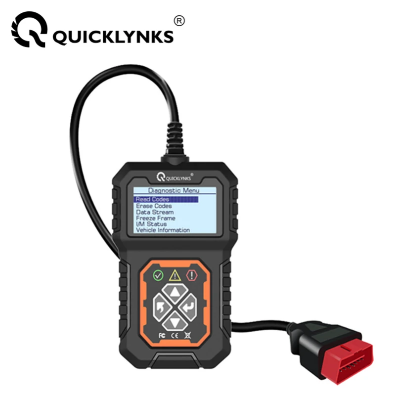 

QUICKLYNKS T31 Автомобильные диагностические инструменты OBD2, автомобильный Профессиональный считыватель кодов, сканер, проверка двигателя, бесплатное обновление PK ELM327