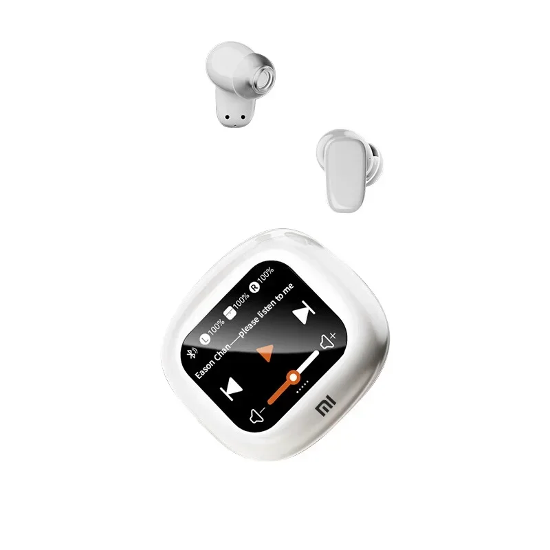 thumbnail image 1 of Auriculares Bluetooth Xiaomi S09 Caja de control inteligente Reducción automática de ruido estéreo Auriculares deportivos impermeables mono, 1 of 5