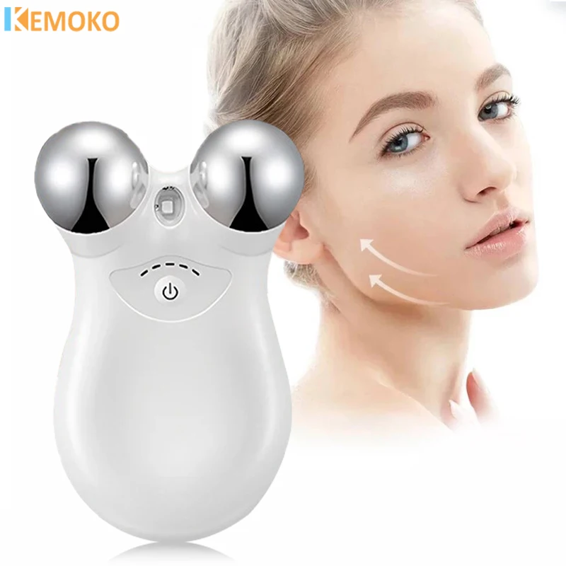 EMS Facial Massager face Microcurrent lift skin care tool Skin Tightening lifting facial wrinkle remover toning Beauty Massage