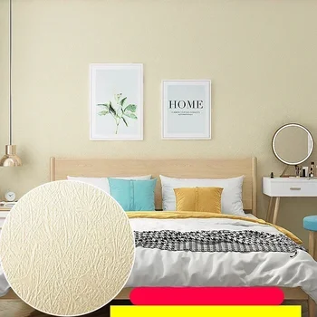 สีทึบ Self-Adhesive Macaron วอลเปเปอร์เฟอร์นิเจอร์ตู้สติกเกอร์ตกแต่งห้องนอนฟิล์มไวนิล DIY ห้องนั่งเล่นตกแต่งบ้าน 15