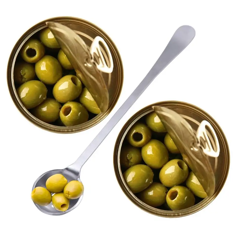 Cucchiaio per perde di miele lungo e sottile in acciaio inossidabile cucchiaio dosatore colino per Dessert barattolo per condimenti cucchiaio separatore di olio di Yogurt per la casa  15