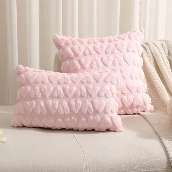 Between the Lines Heart Pillow Cover