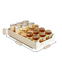 Kitchen Accessories Organizer Cabinets with Slide Rails Free of Installation of Storage Trays Trays Decorative 2
