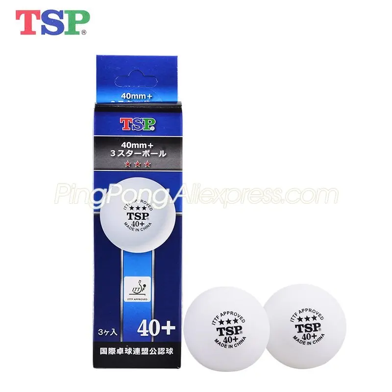 Tsp 3 Star Table Tennis Ball (1st Generation) Plastic Original Tsp 3