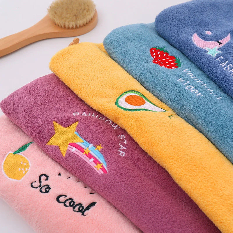 Women Girl's Magic Microfiber Shower Cap Towel Bath Hats for Women Dry Hair Cap Soft for Quick Drying Lady Turban Head