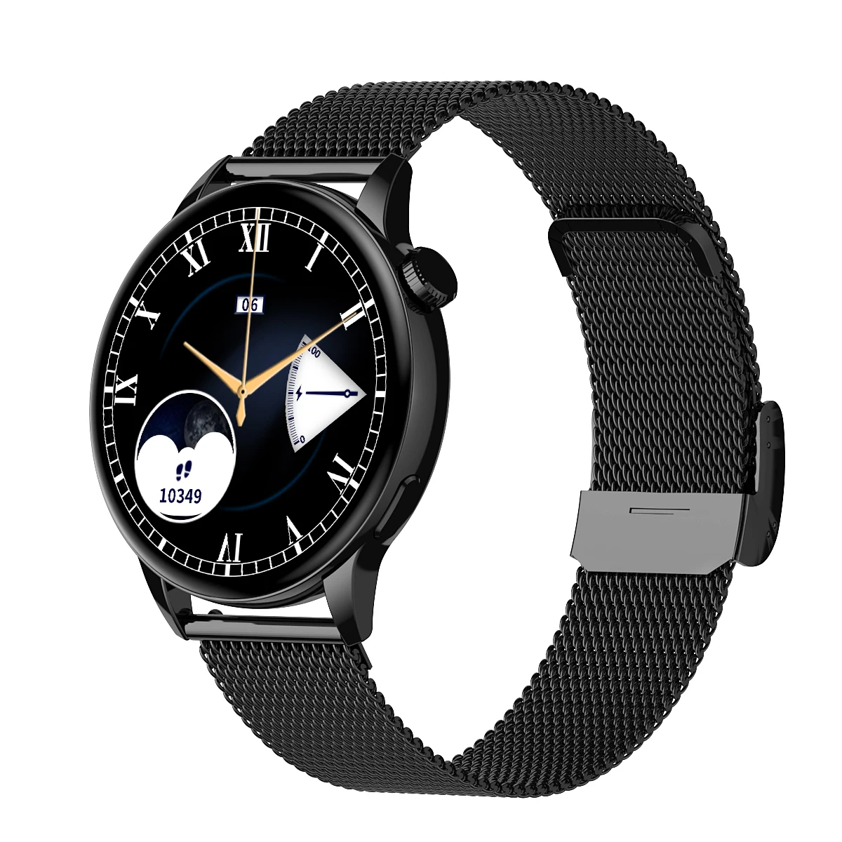 

1,3 "AMOLED HD модные умные часы с многофункциональными функциями, Bluetooth вызовы, спортивный счетчик, управление здоровьем, 1 часы с 2 ремнями