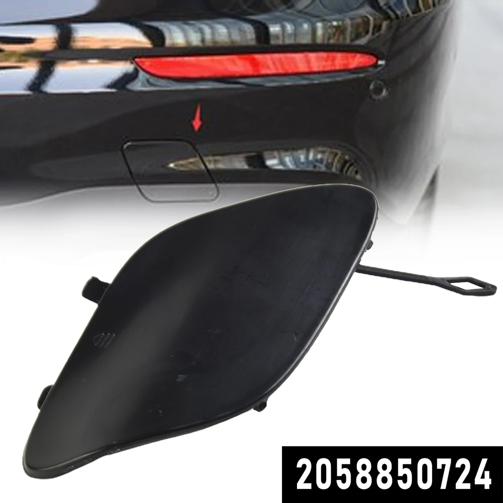 

Brand New Tow Hook Cover Accessories A2058850724 Car For Mercedes 2015-2016 Front Bumper Tow Hook Cover Plastic