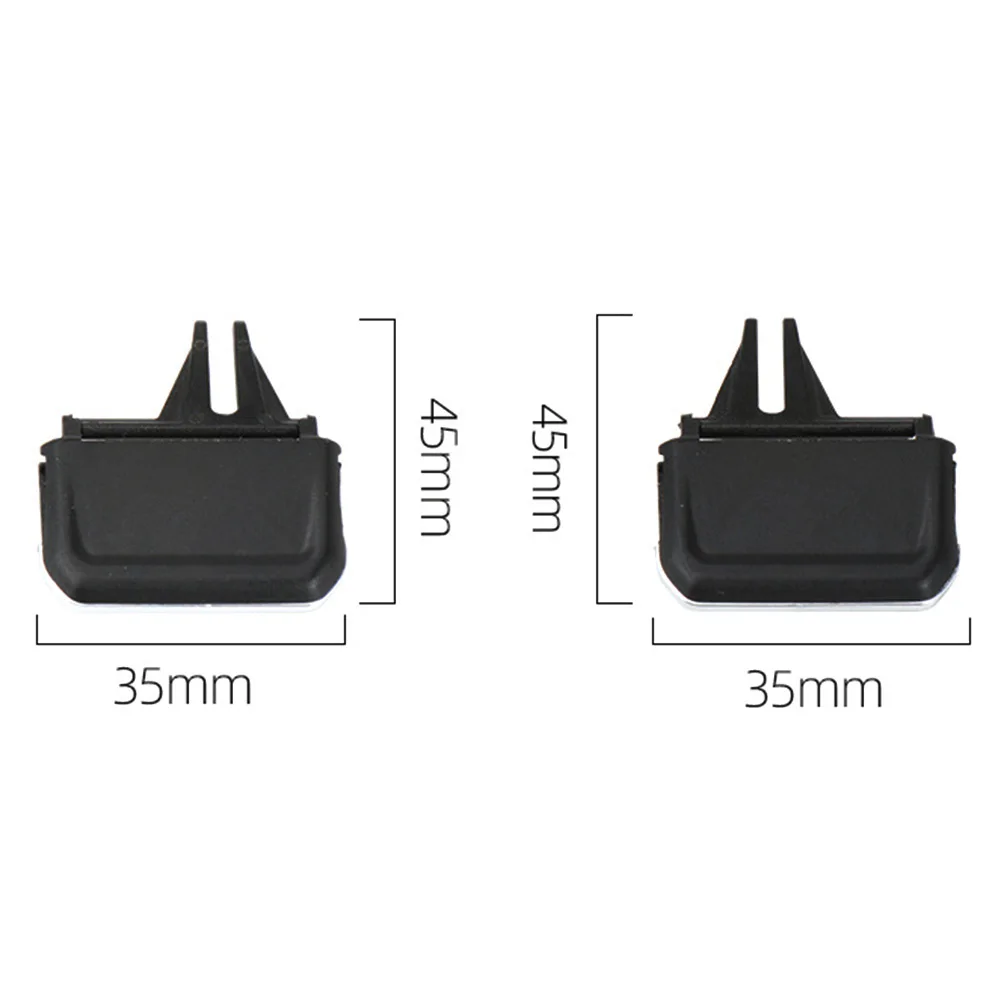 Car Air Vent Outlet Tab Clip Repair Slider Left/Right Auto Front Air Conditioning Vent Tab Clip for VW for Tiguan L 2017-2021