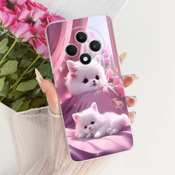 Cool Dragon Tiger Painted Soft Silicone Phone Case - Artistic Design Cover - Oppo Reno 12F 5G (6133)