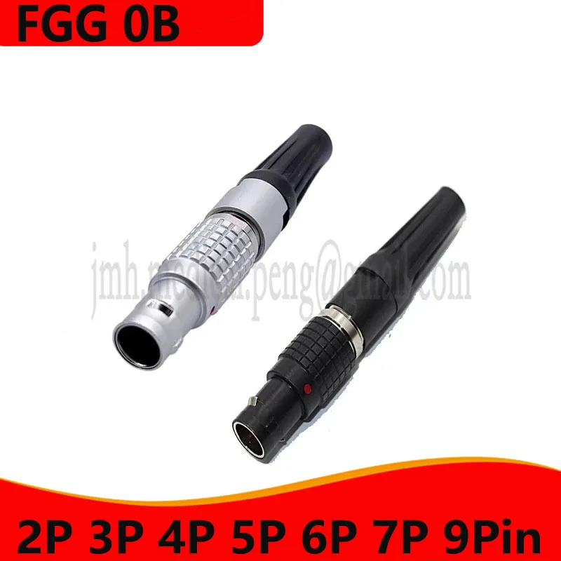 Fgg 0B 2 3 4 5 6 7 9 Pin Spina Maschio Connettore Rapido Per Aviazione Per Dispositivi Audio Arri Alexa Fotocamera Timecocode, Teradek Bond Bolt Pro