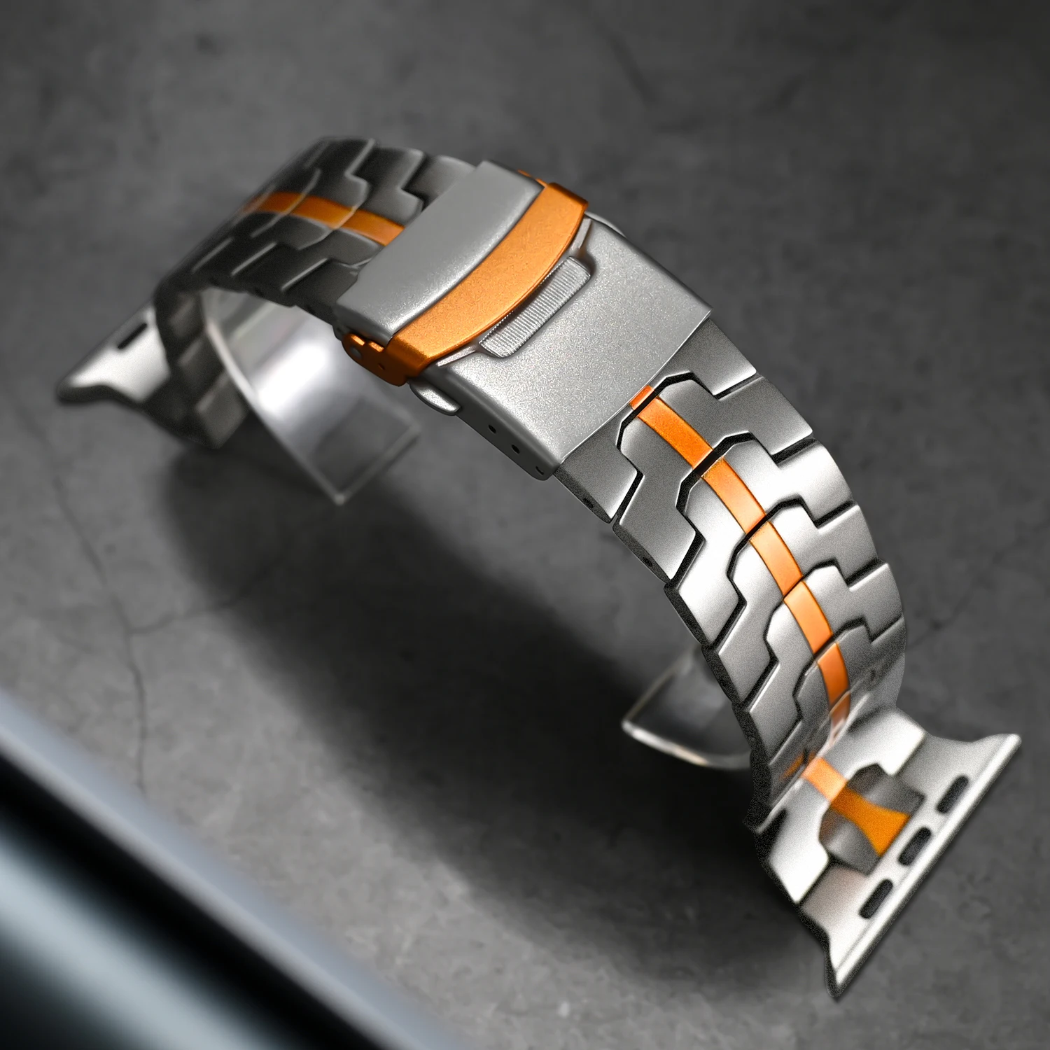 Elegant Stainless Steel Watch Link Bracelet