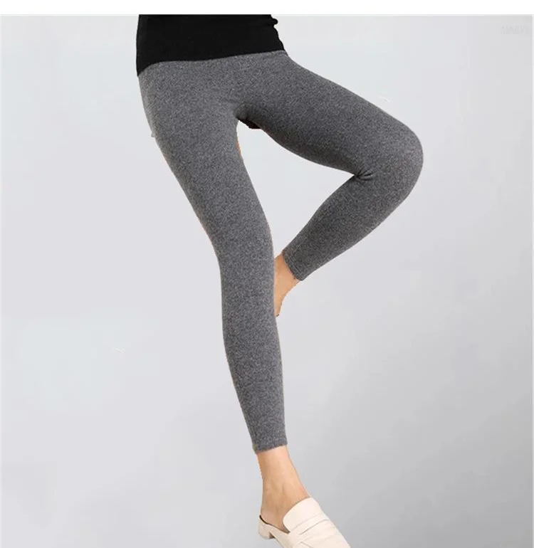 New 2022 Autumn Winter Women Leggings Solid Casual Slim Pants Trousers High Waist Sportwear Ladies Ankle Length Leggings carhartt leggings