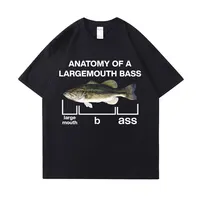 Buy A Man Eat Fish He Day Teach Fish Man To A Lifetime Funny Meme T Shirt Unisex Casual Cotton T-shirt Men Cotton Oversized Tees 2