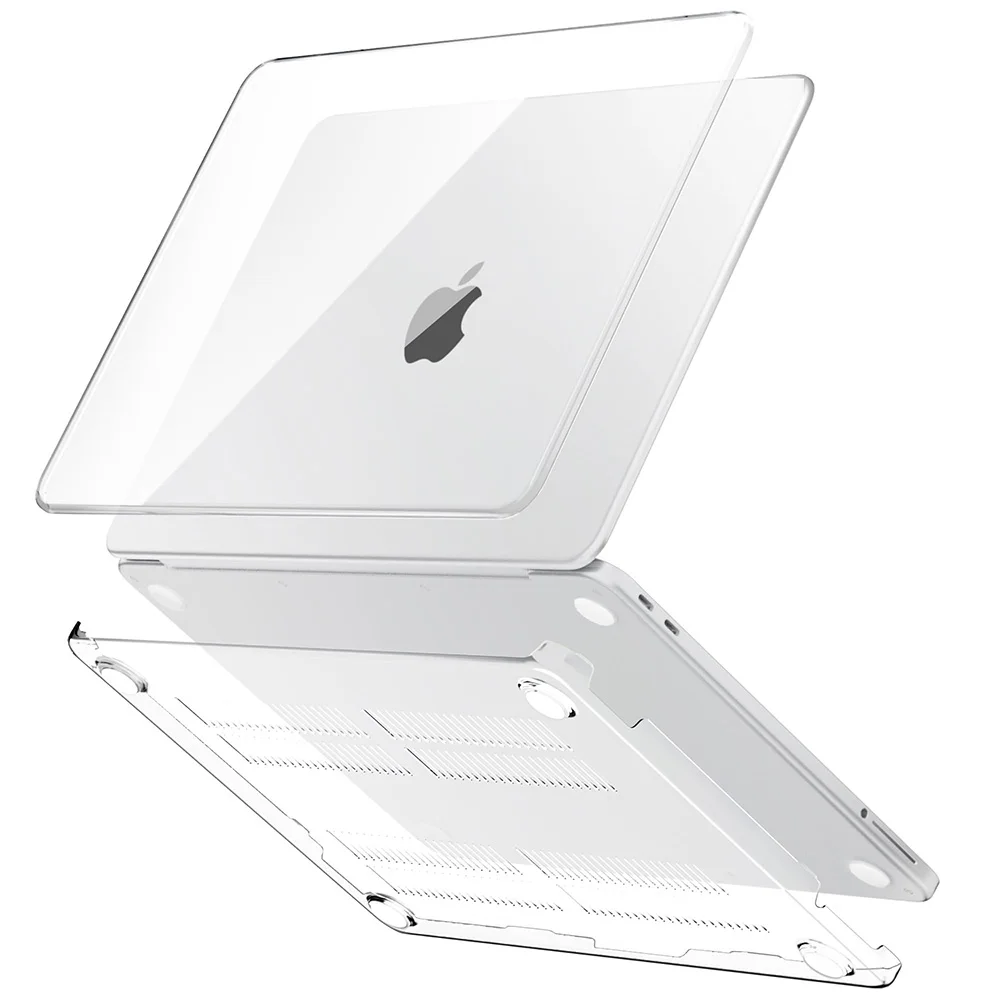 Crystal Clear Scratch-Resistant Protective Laptop Case