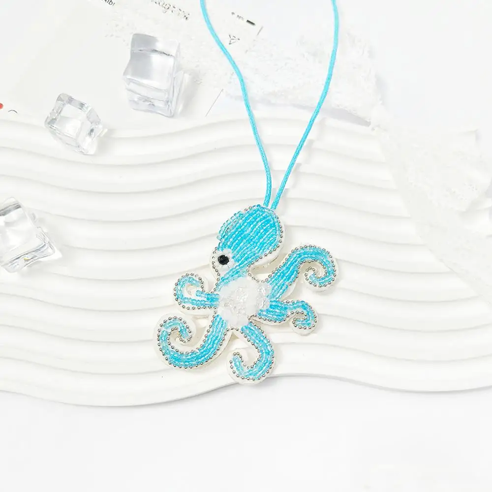 Beaded Patch Sequin Rhinestones Bag Clothing Lanyard Animal Pearls Tassels DIY For Embellishing Bag Grl's Beaded Sewing Pendant