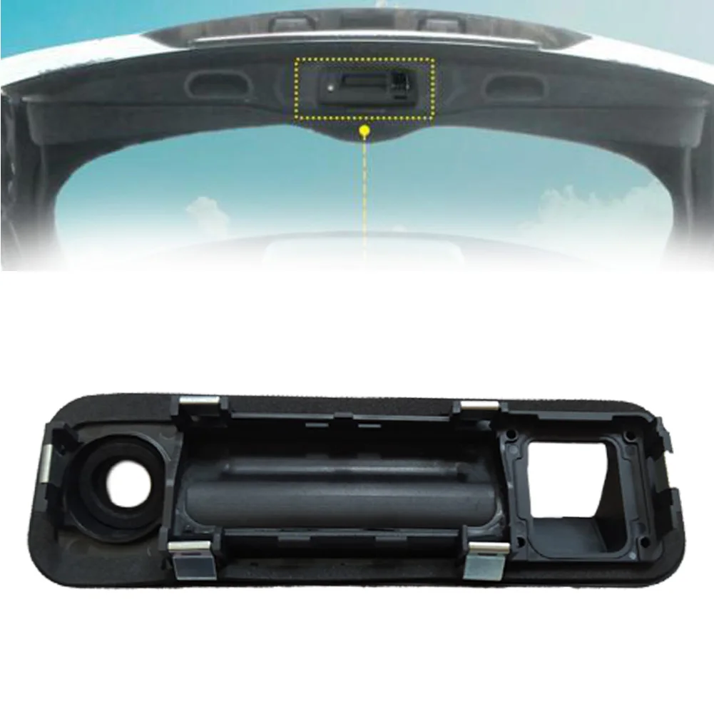Car Trunk Lock Handle Outside Trunk Lid Lock Handle Shell Tailgate Trunk Opening Button Shell for Hyundai Sonata 2015
