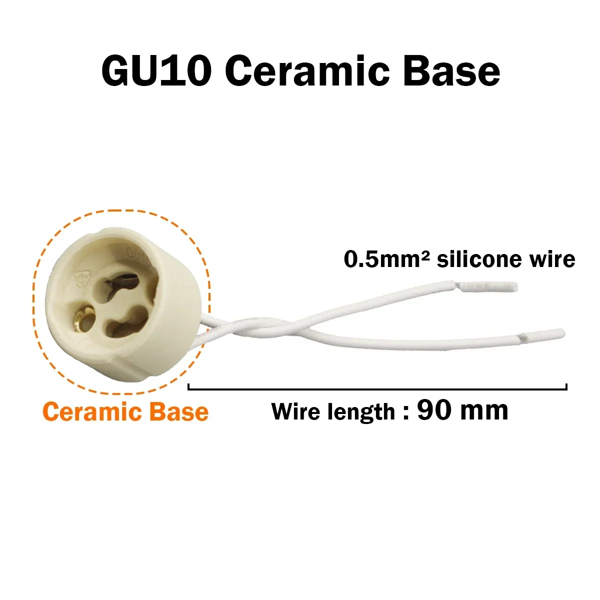 GU10 ceramic base
