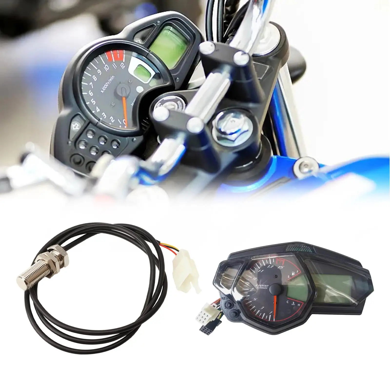 ヤマハ用オートバイスピードメーターデジタルゲージYzf-r3耐久性
