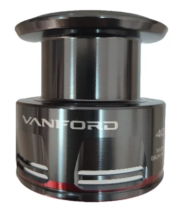 SHIMANO VANFORD 2500SHG リールとスプールセット Shimano-バンフォードスピニングフィッシングリール,オリジナルの