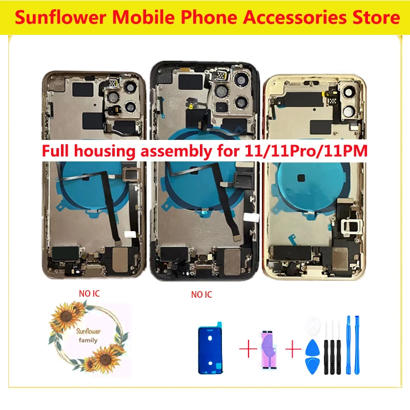 Aaaquality Full Back Cover For Iphone 11 11pro 11promax Housing Battery