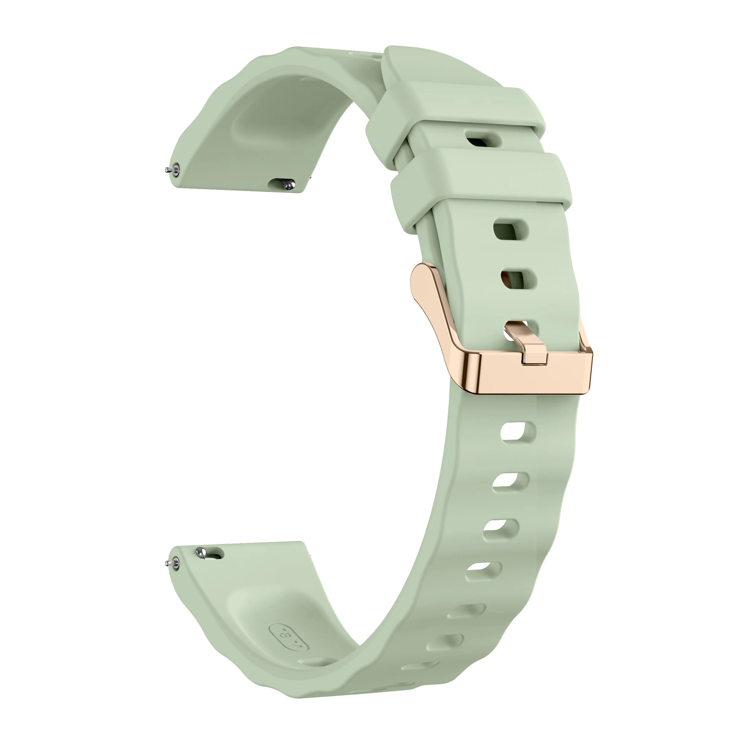 Elegant 18mm Silicone Watch Band - Premium Comfort & Style Strap