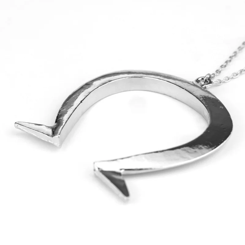 Cosplay Necklace Alice Madness Returns Horseshoe Long Chain Pendant Necklaces Accessories