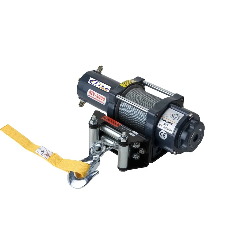 3000lbs 24v Off Road Recovery Equipment Electric Winch For 4x4 Truck Suv & Atv Winches