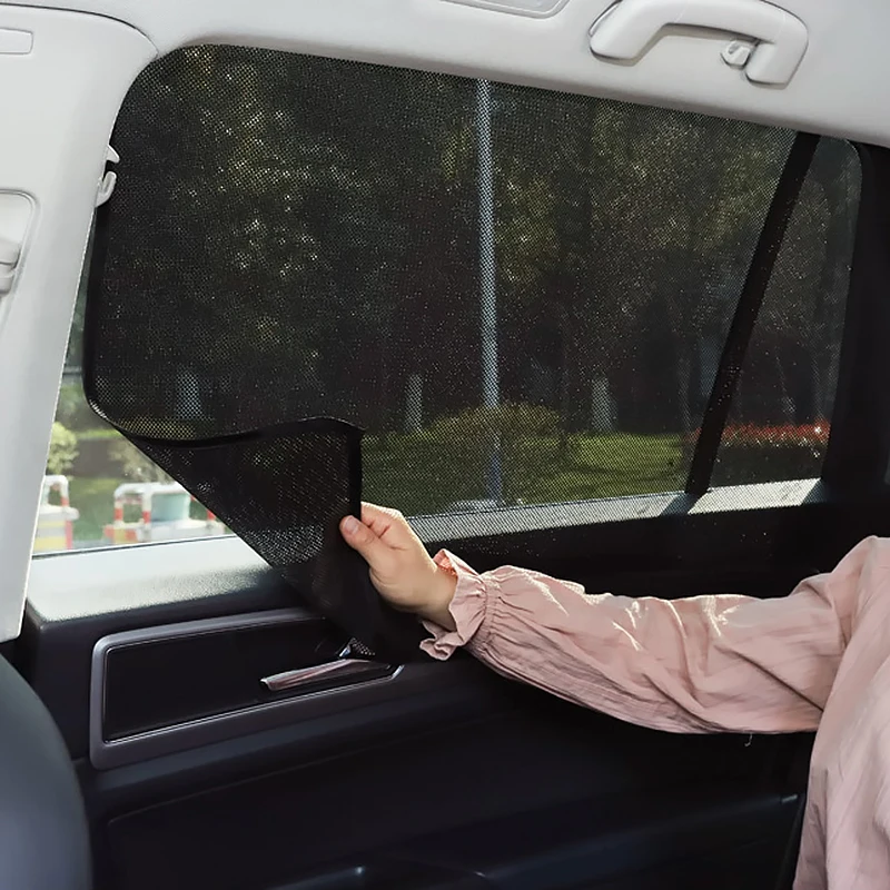 

Magnetic Car Side Window Sun Shade UV Protection Curtain Sunshade Mesh Sun Visor Summer Protect Car Blinds Car Accessories