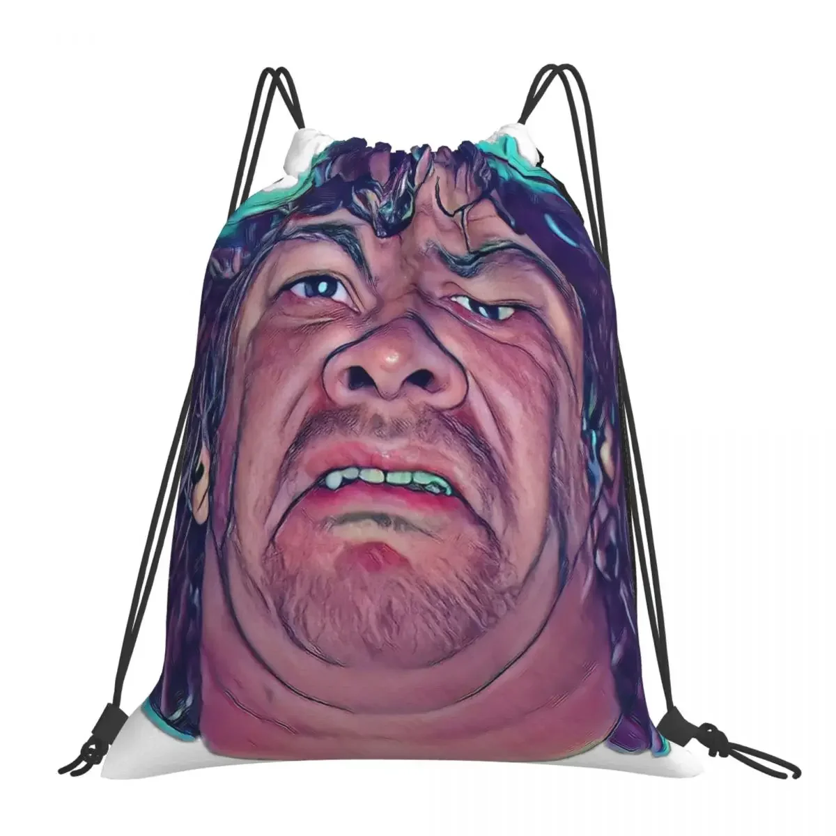 

Dean Ween Guitar Face Backpacks Casual Portable Drawstring Bags Drawstring Bundle Pocket Sports Bag Book Bags For Travel Student